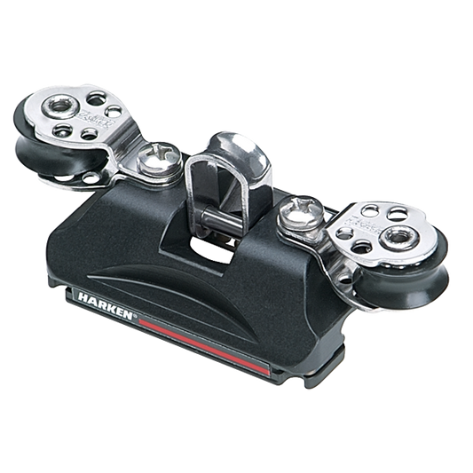 Harken Micro Captive Ball Traveler Car with Control Blocks | SendIt Sailing