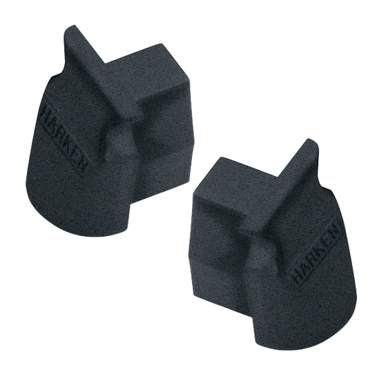 Harken Smallboat Hi-beam Trim Caps - Pair | SendIt Sailing