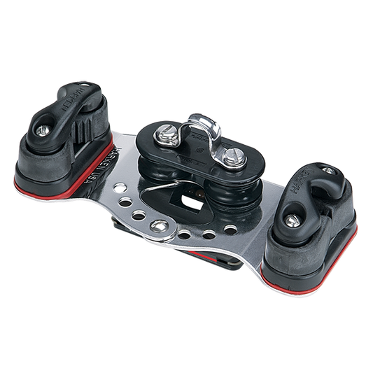 Harken Small Boat Captive Ball Car with Fixed Sheaves and Cams | SendIt Sailing