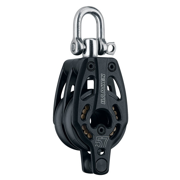 Harken 57mm High Load Double Block with Becket | SendIt Sailing