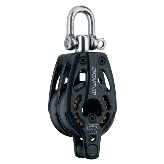 Harken 57mm High Load Double Block with Becket | SendIt Sailing