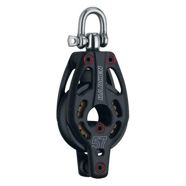 Harken 57mm Low Load Block with Becket | SendIt Sailing