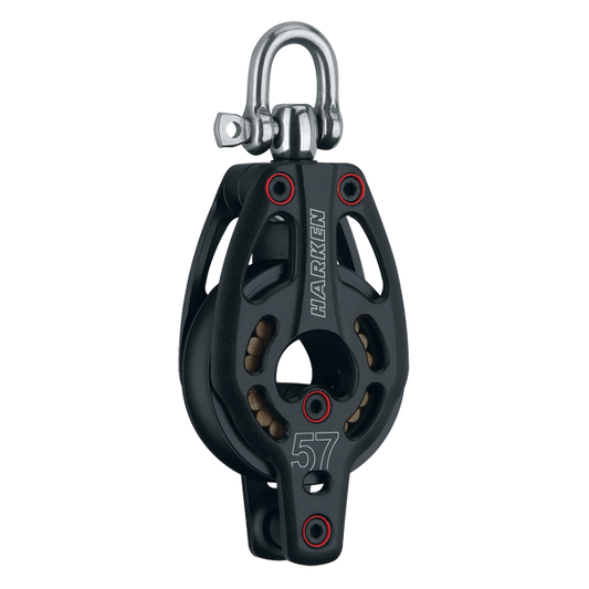 Harken 57mm Low Load Block with Becket | SendIt Sailing