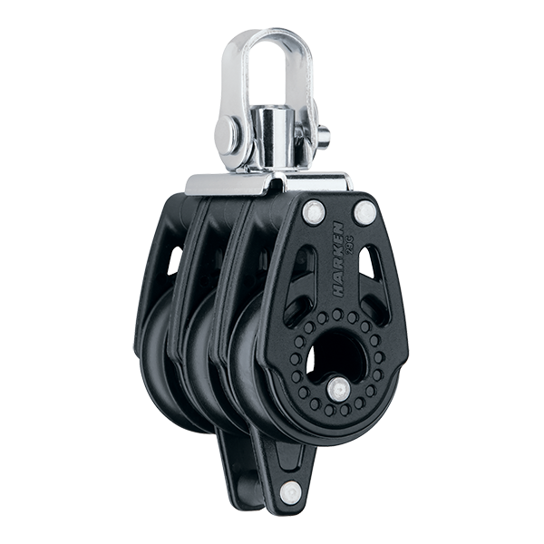 Harken 29mm Triple Swivel Carbo Block with Becket | SendIt Sailing
