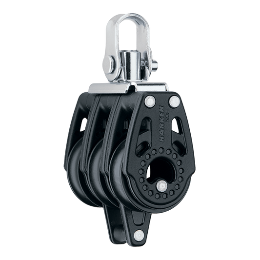 Harken 29mm Triple Swivel Carbo Block with Becket | SendIt Sailing