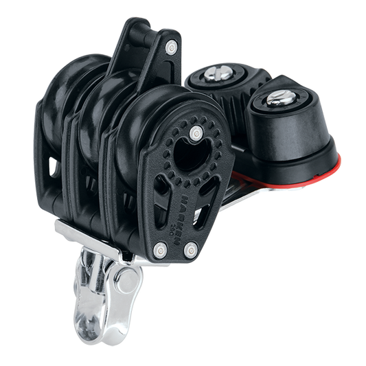 Harken 29mm Triple Block Becket, Cam Cleat | SendIt Sailing