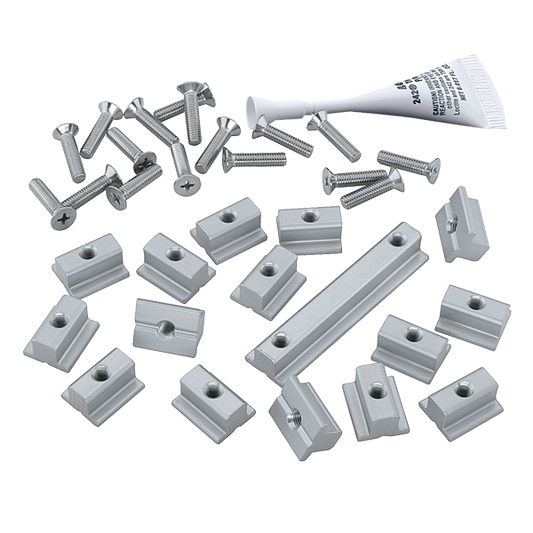 Harken System A Captive Ball Track Mounting Kit - Flat | SendIt Sailing