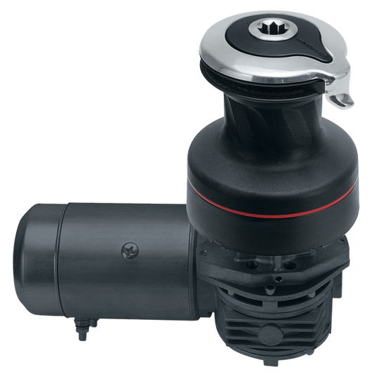 Harken Radial 2 Spd Electric ST Alum Winch Horizontal Left Mount 12 Volt | SendIt Sailing