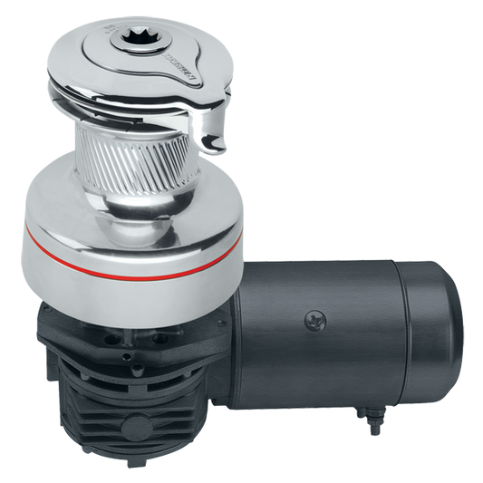 Harken 40 Self Tailing Electric 12V Chrome Horiz with DF Ctrl Box Winch | SendIt Sailing
