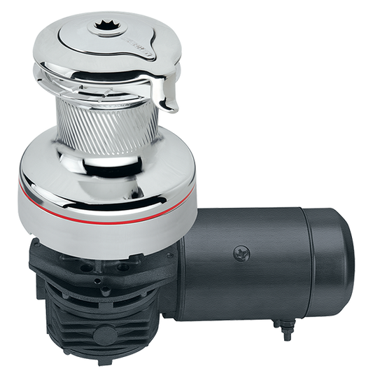 Harken 46 Self Tailing Electric 12V Chrome Horiz with DF Ctrl Box Winch | SendIt Sailing