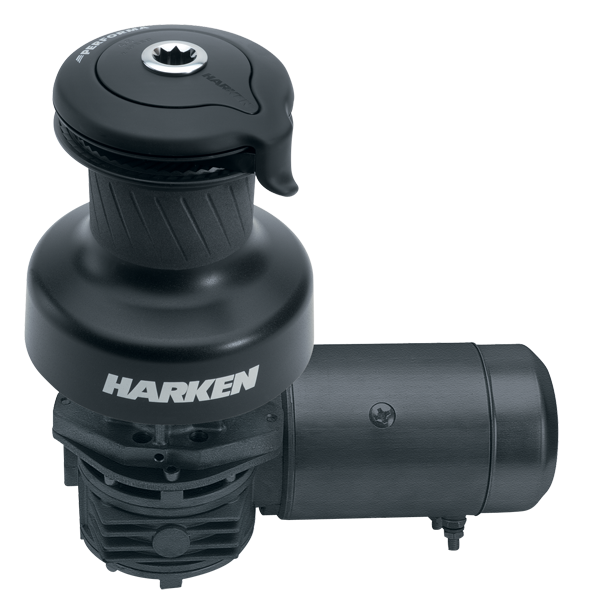 Harken Performa 2 Spd Electric ST Alum Winch Horizontal 12 Volt | SendIt Sailing