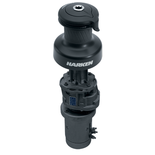 Harken Performa 2 Spd Electric ST Alum Winch Vertical 12 Volt | SendIt Sailing