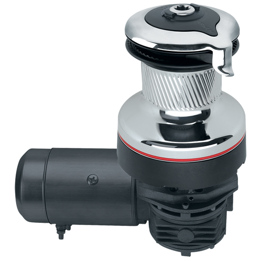 Harken Radial 3 Spd Electric ST Chrome Winch Horizontal 12 Volt | SendIt Sailing