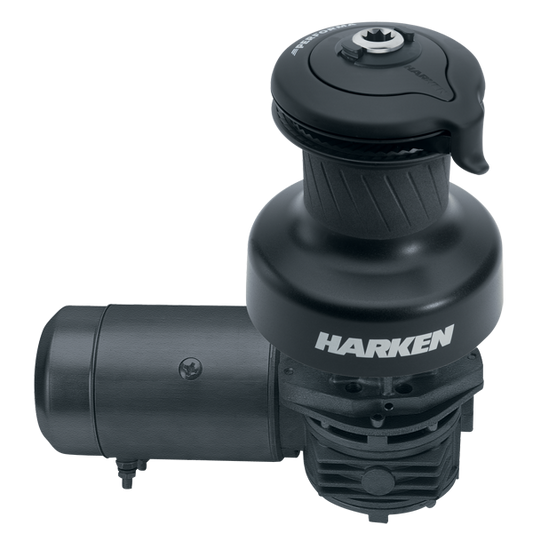 Harken Performa 2 Spd Electric ST Alum Winch Horizontal Left Mount 12 Volt | SendIt Sailing