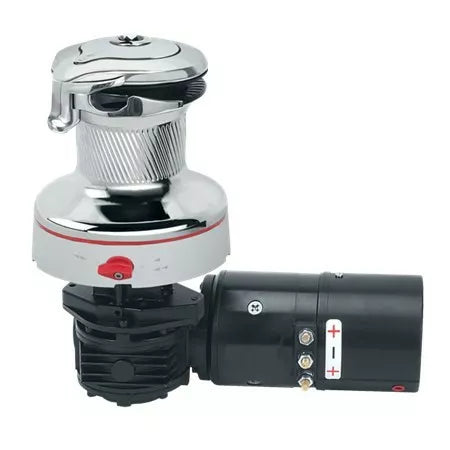 Harken 60 Rewind 24V Horiz Chrome with DF Ctrl Box Winch | SendIt Sailing