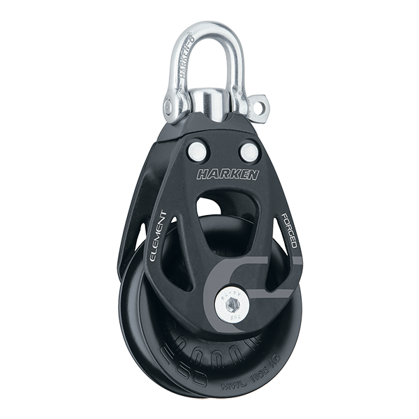 Harken 60mm Single Aluminum Element Block with Swivel | SendIt Sailing