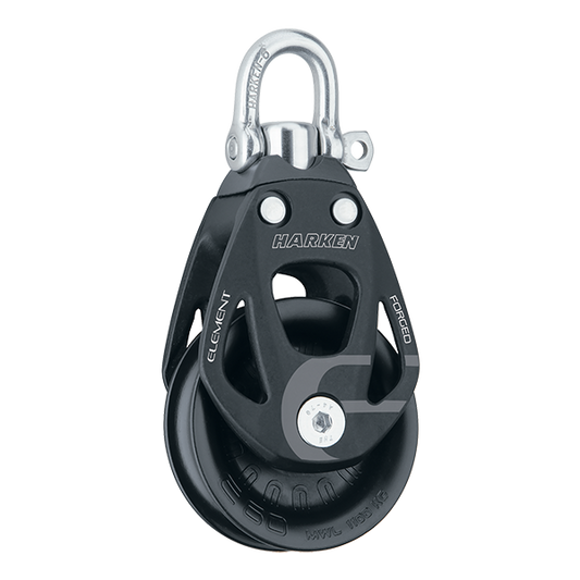 Harken 60mm Single Aluminum Element Block with Swivel | SendIt Sailing