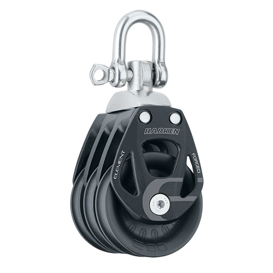 Harken 60mm Triple Aluminum Element Block with Swivel | SendIt Sailing