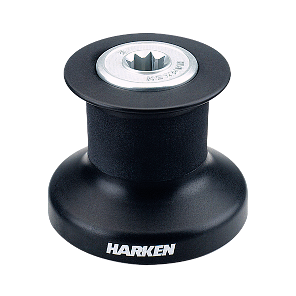 Harken Single Speed Winch with alum/composite base, drum and top | SendIt Sailing