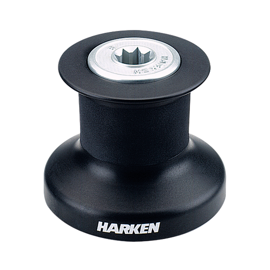 Harken Single Speed Winch with alum/composite base, drum and top | SendIt Sailing