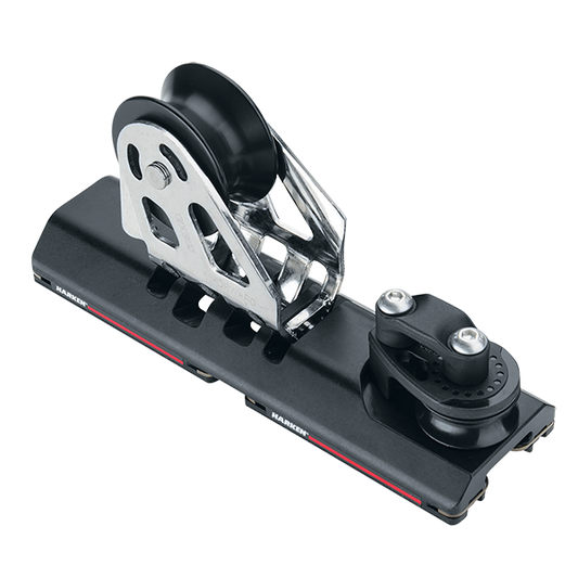 Harken MR 27mm High Load 3:1 Captive Ball Genoa Lead Car with Sheave and Dead End | SendIt Sailing