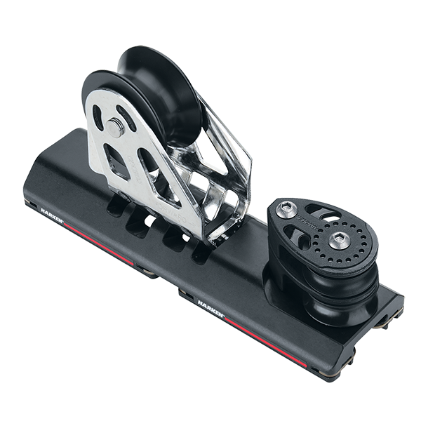 Harken MR 27mm High Load 4:1 Captive Ball Genoa Lead Car with Double Sheaves | SendIt Sailing
