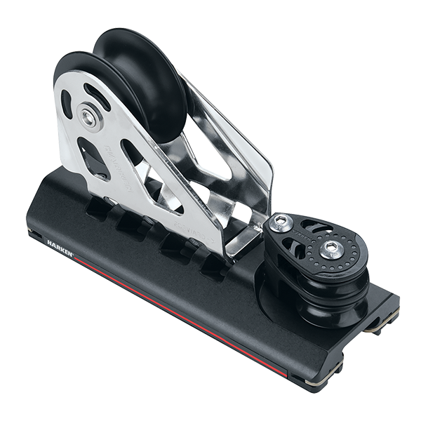 Harken Big Boat 32mm 4:1 Captive Ball Genoa Lead Car with Double Sheaves | SendIt Sailing