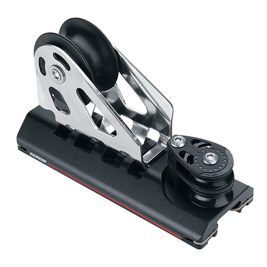 Harken Big Boat 32mm 4:1 Captive Ball Genoa Lead Car with Double Sheaves | SendIt Sailing