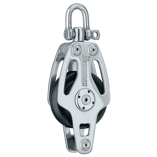 Harken 75mm Stainless Single Block with Becket | SendIt Sailing