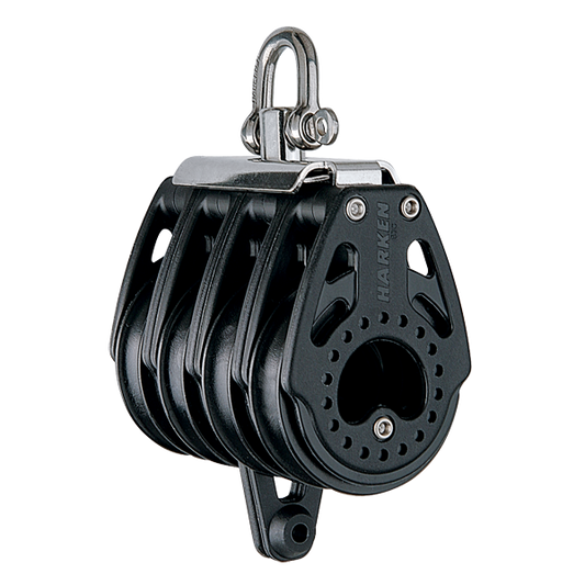 Harken 57mm Quad Block Swivel, Center Becket | SendIt Sailing