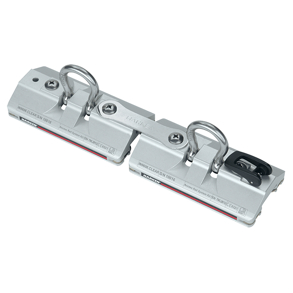 Harken 27mm MR 2 Car External Access Car Assembly with Coupler Clear | SendIt Sailing