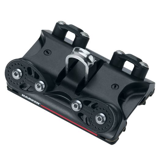 Harken MR 27mm Captive Ball Traveler Car with Shackle and 3:1 Controls | SendIt Sailing