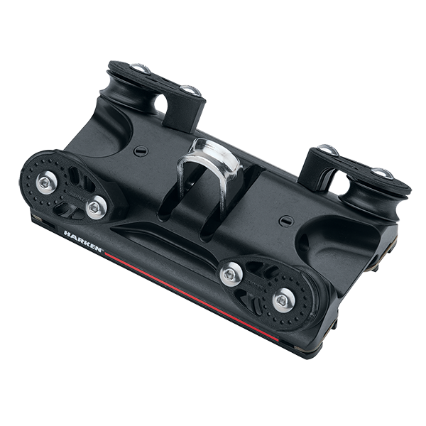 Harken MR 27mm High Load Captive Ball Traveler Car with Shackle and 4:1 Controls | SendIt Sailing