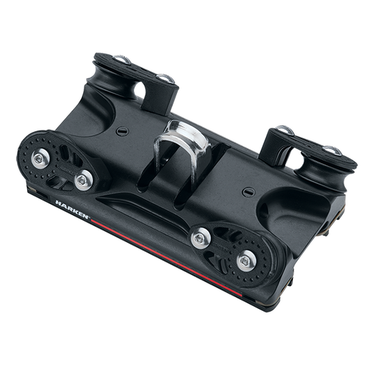 Harken MR 27mm High Load Captive Ball Traveler Car with Shackle and 4:1 Controls | SendIt Sailing