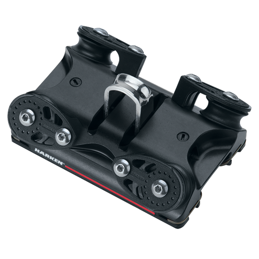 Harken MR 27mm Captive Ball Traveler Car with Shackle and 4:1 Controls | SendIt Sailing