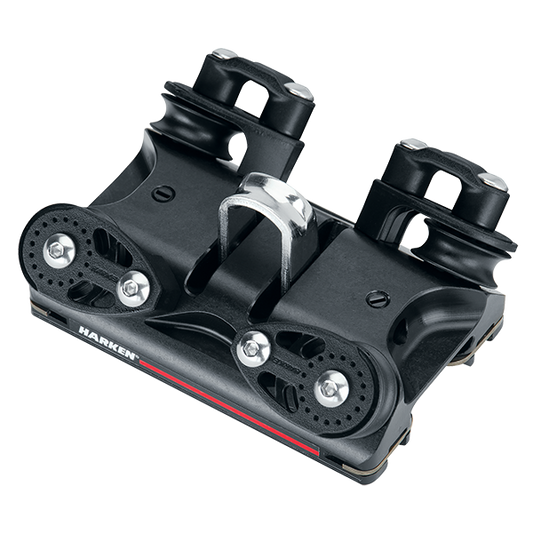 Harken MR 27mm Captive Ball Traveler Car with Shackle and 5:1 Controls | SendIt Sailing