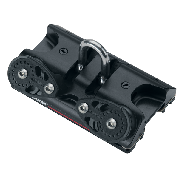 Harken Big Boat 32mm Captive Ball Traveler Car with Shackle and 2:1 Controls | SendIt Sailing