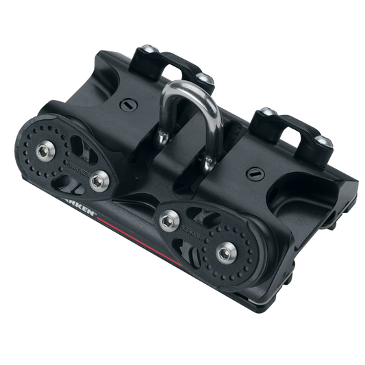 Harken Big Boat 32mm Captive Ball Traveler Car with Shackle and 3:1 Controls | SendIt Sailing