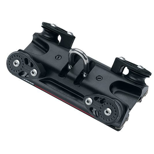 Harken Big Boat 32mm High Load Captive Ball Traveler Car with Shackle and 4:1 Controls | SendIt Sailing