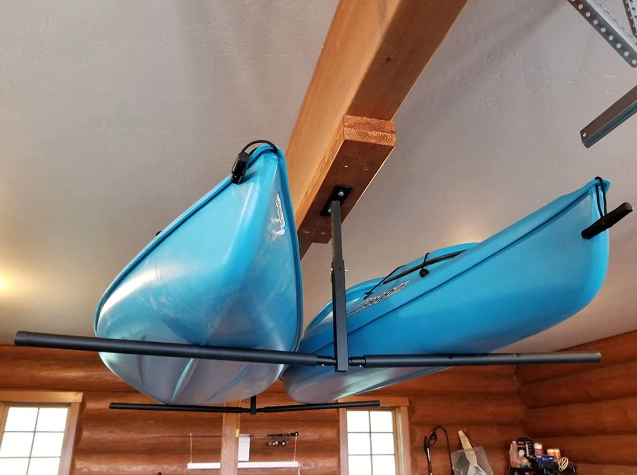 StoreYourBoard Hi-Port Kayak Ceiling Storage Rack - Thumbnail 4