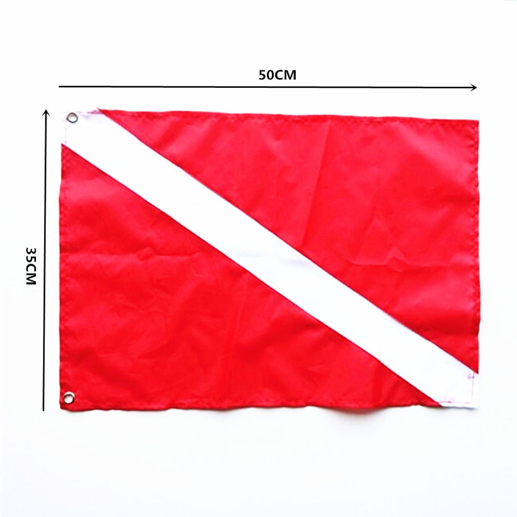 Diver Below Kayak/Boat Flag