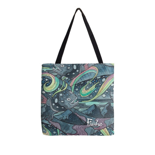 HaliBorealis Canvas Tote