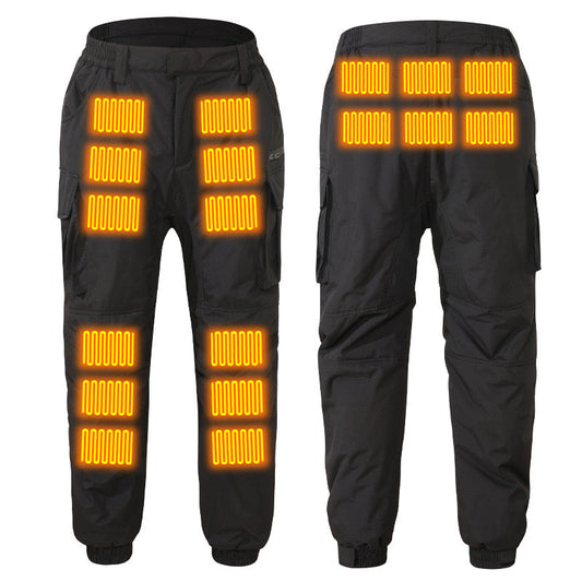 LITEGUEST 18-Zone Heated Pants for Extreme Cold Riding & Skiing