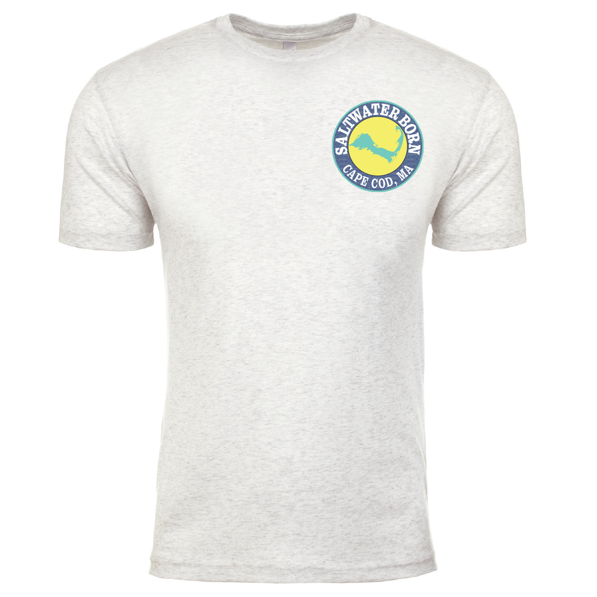 Cape Cod, MA Jaws Men's Soft Tee