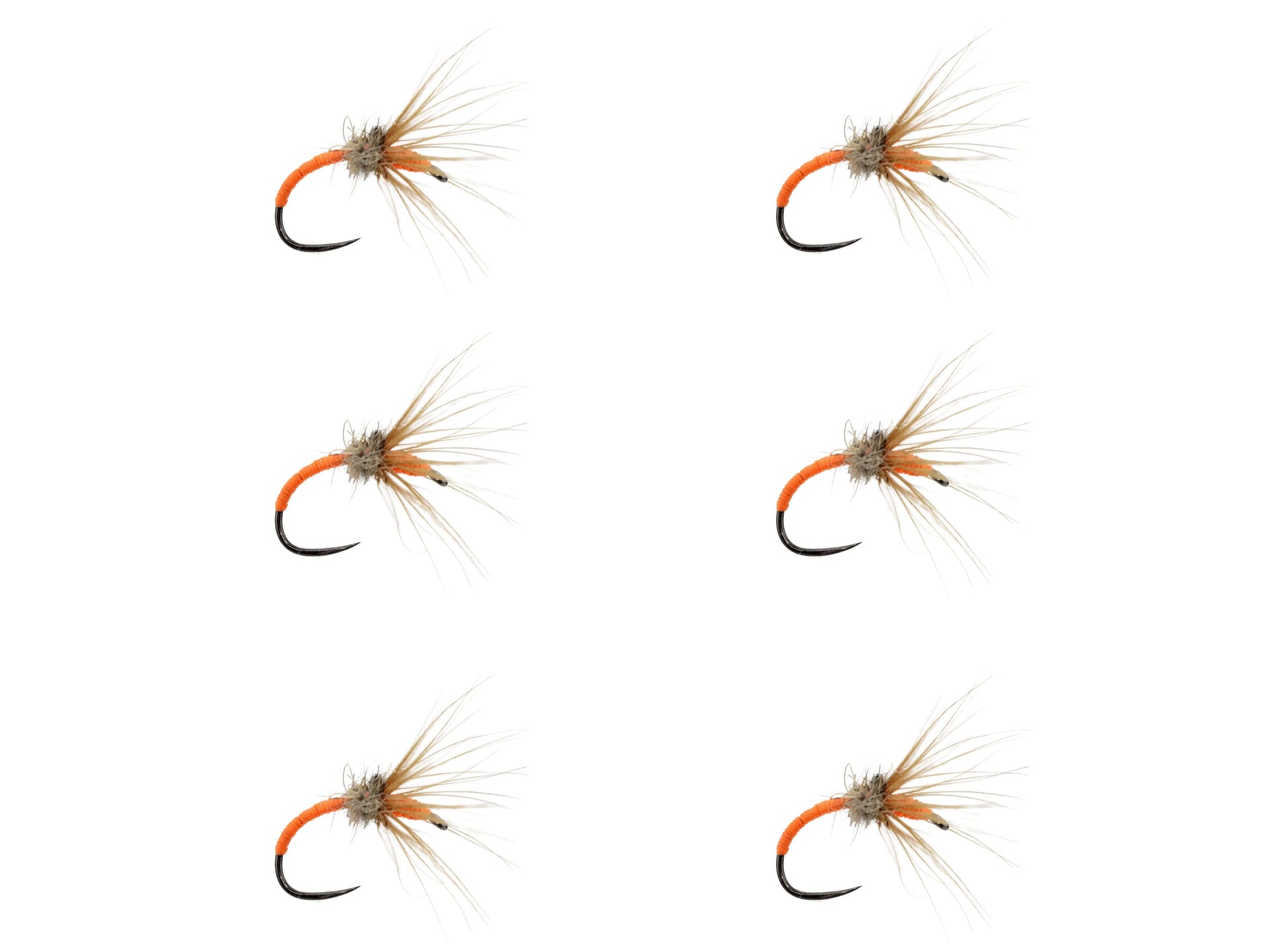 Wild Water Fly Fishing Hen and Hound Tenkara Fly, size 12 (Qty 6) | SendIt Sailing