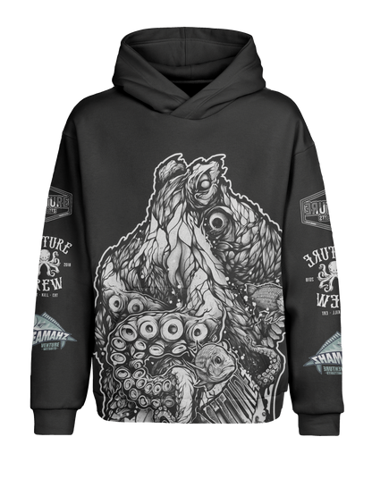 Kraken Fleece Dri Fit Hoodie w/ Kangaroo Pocket (Adult/Keiki)
