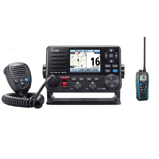 Icom M510 Plus EVO AIS VHF With NMEA2000 With M25 Promo Bundle