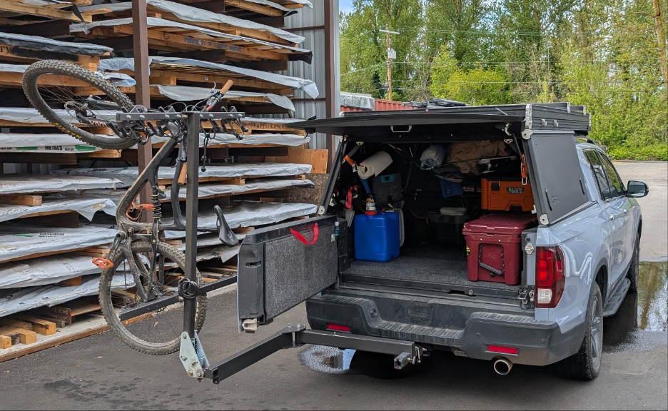 Boss Swingout and 6 bike rack System