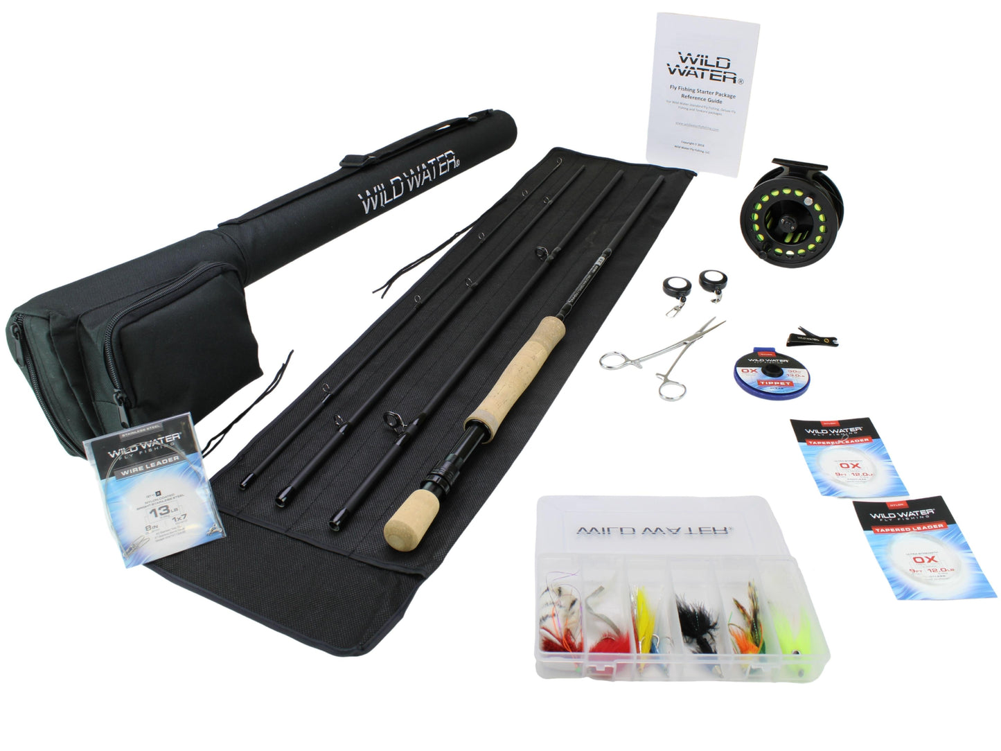 Wild Water Standard Fly Fishing Combo 9 ft, 4-Piece, 12 wt Rod | SendIt Sailing