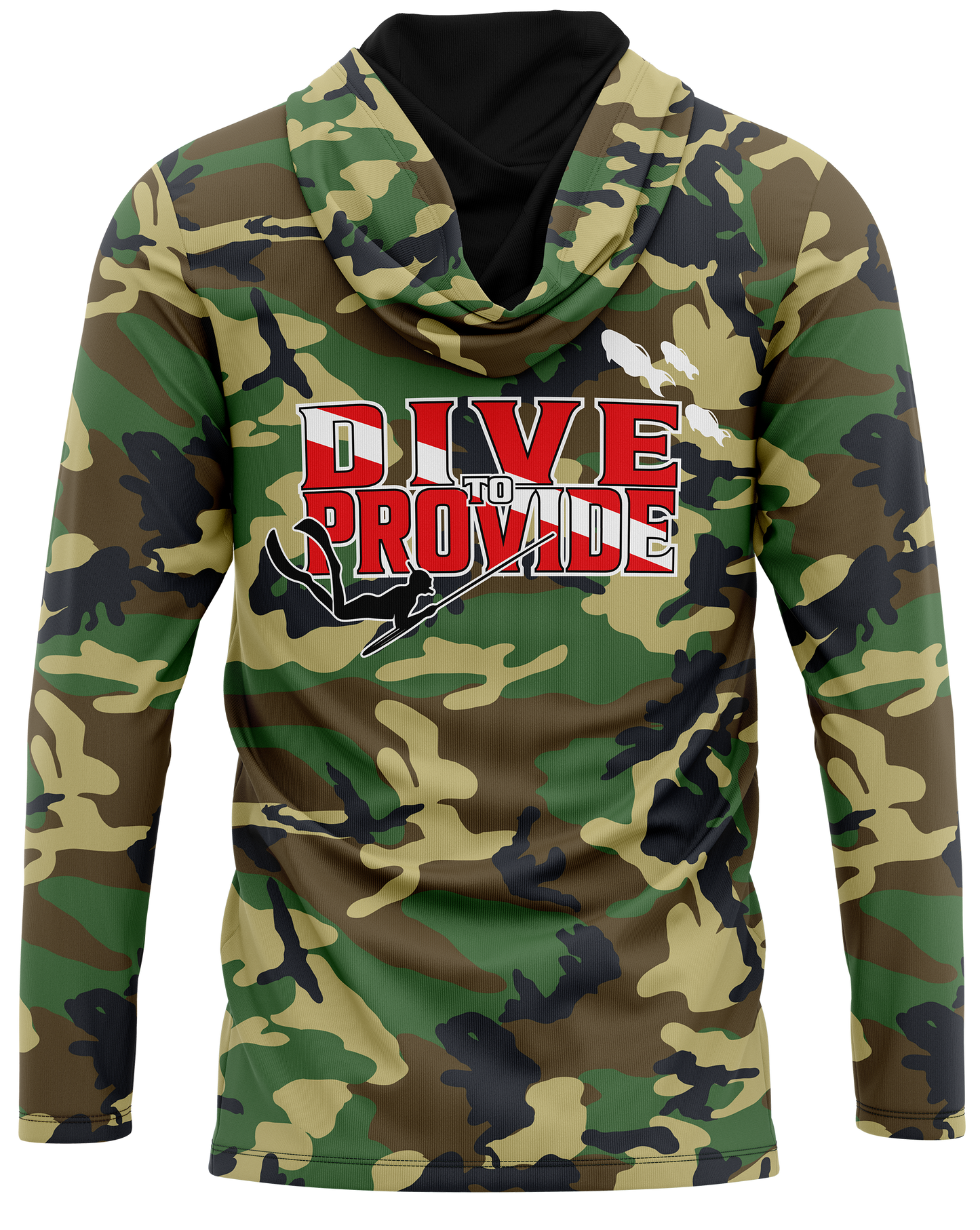 3 Prong Dive To Provide Dri Fit Hoodie (Adult/Keiki)